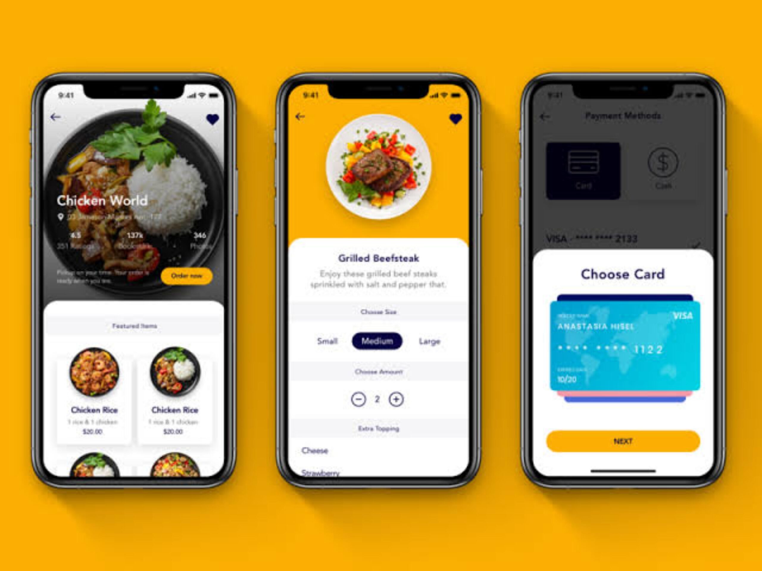 Mobile restaurant App